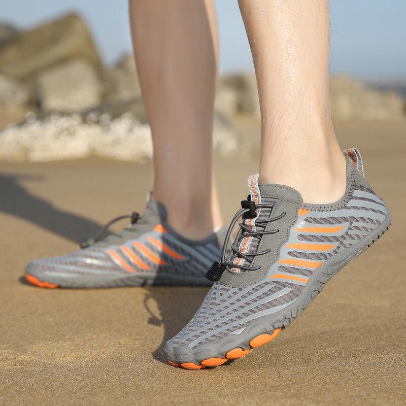 Zapatos Aqua Ligeros y Transpirables para Hombre, Antideslizantes para Mujer, Zapatos de Playa de Verano, Unisex, Secado Rápido, Zapatillas de Vadeo para Surf, Buceo, Senderismo