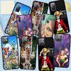 Coque de téléphone pour iPhone 17 15 16 Plus Redmi Note 14 12 11 13 Pro Max Huawei P30 P20 Lite OPPO A60 A40 A80 A18 Roronoa Zoro Dessin animé Luffy One Piece Cover