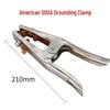 Dutch American Welding Machine Ground Clamp 300/500/800A Gas Shielded Torch Earthing Clip