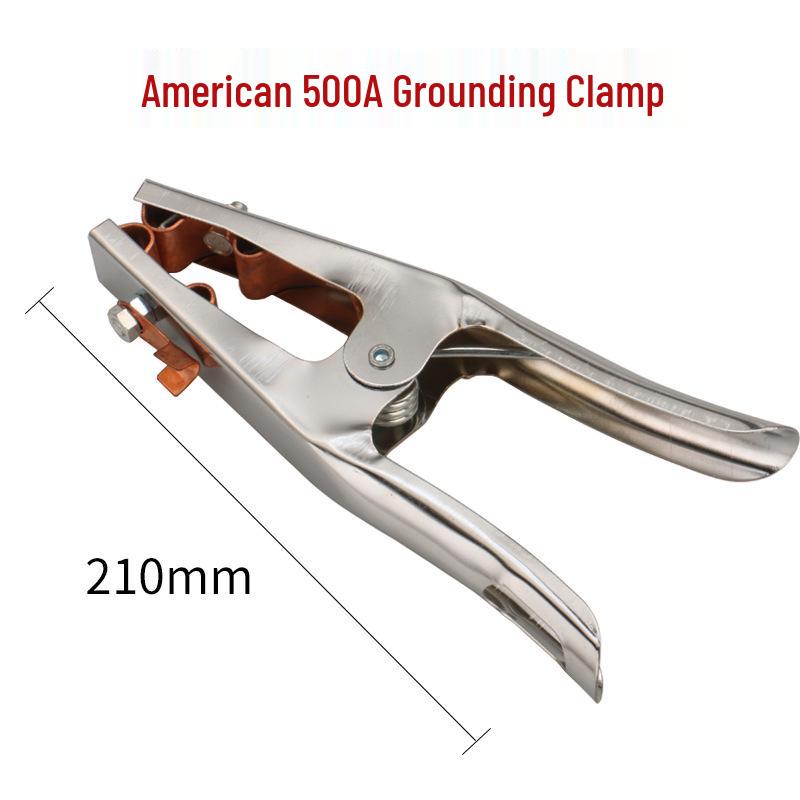 Dutch American Welding Machine Ground Clamp 300/500/800A Gas Shielded Torch Earthing Clip