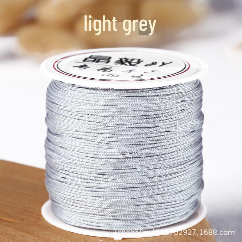 Taiwan Jade Line No. 72: 50m Hand-Woven DIY Rope for Jewelry and Beading