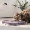 Pet Bath Massage Brush Mat with Suction Cups, Durable Soft TPE Self Grooming Silicone Brush, Hair Removal And Body Care Wall Mounted Dog Accessory