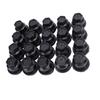 20pcs 24mm Wheel Lug Nut Covers Cap Set Black 15661036 Replacement for Chevy S10 Blazer