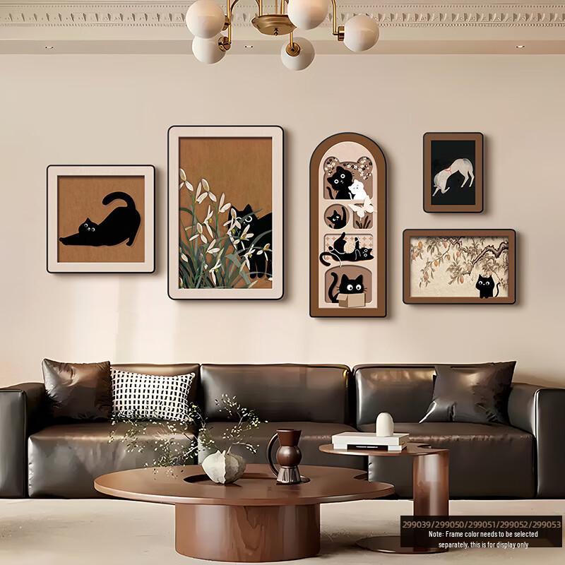 Handun Vintage Flowery Lanes Framed Wall Art