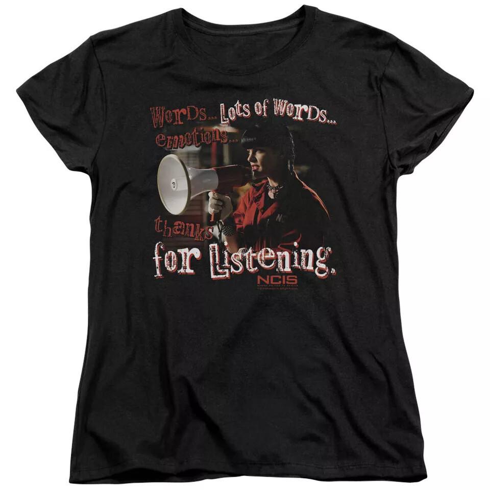 NCIS  Thanks For Listening  Women s T-Shirt Unisex T-Shirt S
