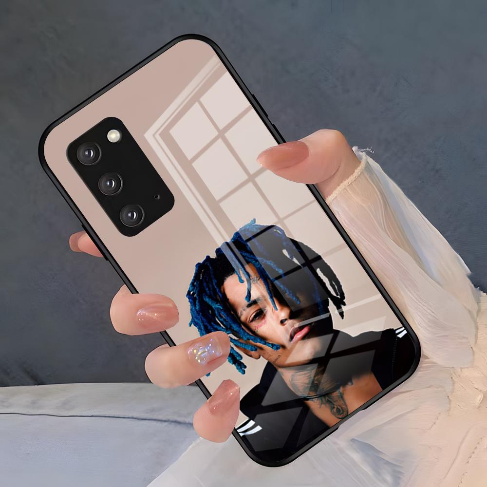 Rapper XXXTENTACION Phone Case For Samsung A25 A13 A33 5G A54 A36 A35 A56 A52 A14 Shockproof Glass Cover