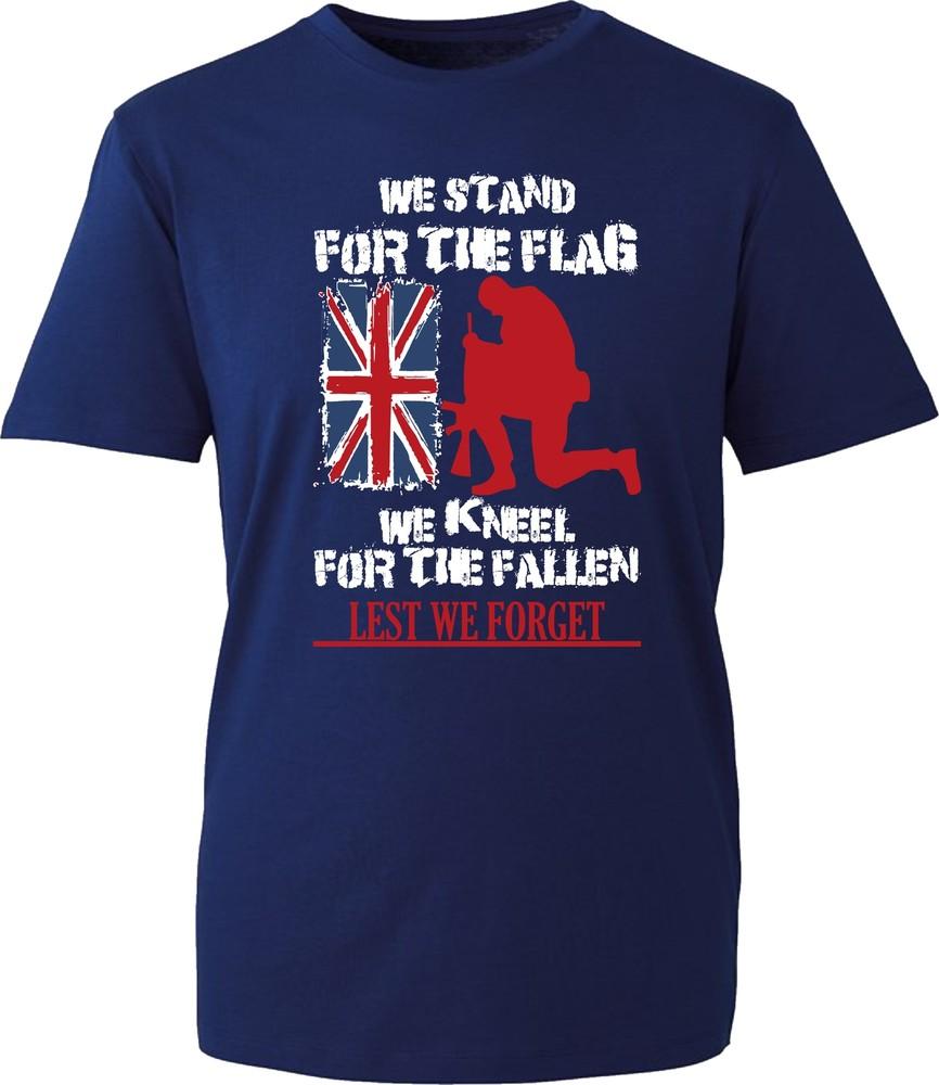 We Stand For The Flag T Shirt We Kneel For The Fallen T Shirt Unisex T Shirt