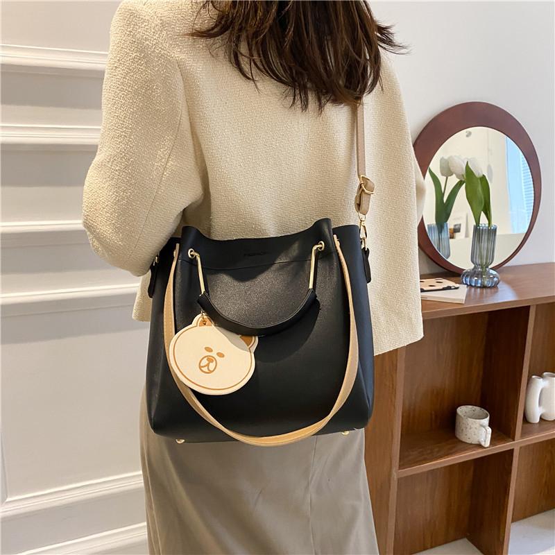 Ladies Designer Handbags Women PU Leather Tote Zipper Shoulder Bags