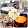 Round Tablecloth Waterproof Picnic Elastic Fitted Table Covers Resistant Washable Dining Table Protector for  Picnic Party