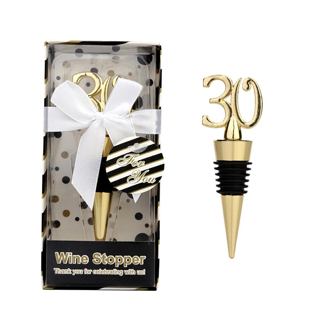 20 Stück Flaschenverschluss Champagner Wein Korken für 30/40/50//60/70/80. Jubiläum Geburtstagsparty Dekoration