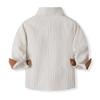 Gestreept Shirt & Bretelsbroek Set met Strik voor Jongens - Formele Lente/Herfst Kleding voor Heren, Nieuwe Aankomst Kinderen Buiten 2-Delig Outfit