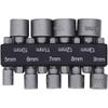 9pcs/set 5mm-13mm Hex Sockets Sleeve Nozzles Nut Driver Set Screwdriver Set Schroevendraaier Set Bits Sets Tools Socket Wrenches