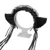 A cosplay prop accessory cat lady hair accessory animal ear maid accessory bell cat ear headband