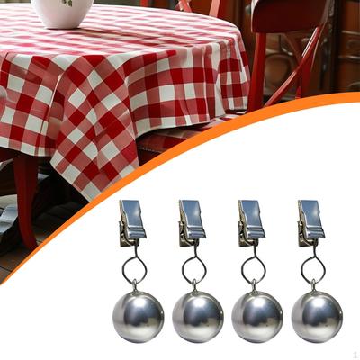 4 Pieces Curtain Weights Pendants Heavy Duty Decoration Hangers Drapery for Table Cover