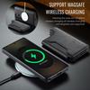 MAGKING K3 Series For Samsung Galaxy S25 Ultra Magnetic Case Wallet PC + TPU + PU Phone Cover