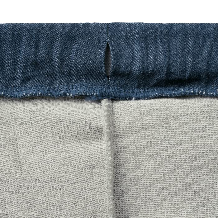 MIKIHOUSE HOT BISCUITS Skirted Pants 110cm Navy x Gray 73-3205-570