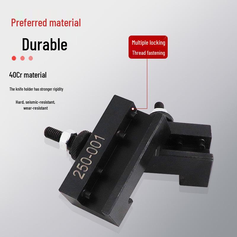 American 250-001 High-Precision Quick Change Tool Post & Turning Tool Holder