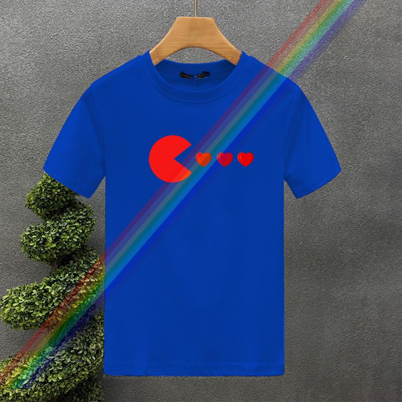 2025 Funny Summer Fashion Trend Cotton Print Fashion High-end Brand Loose For Men's/ Women's Fashion Brand Short Sleeve T-shirt