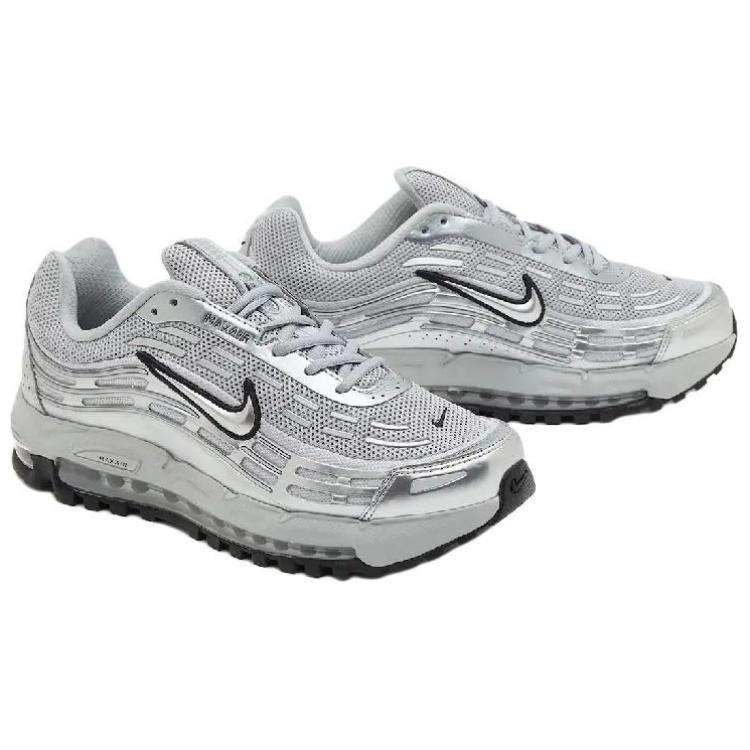 Nike Air Max TL 2.5 Metallic Silver Unisex Sneakers Grey Flat-Silver Black HM8818-001
