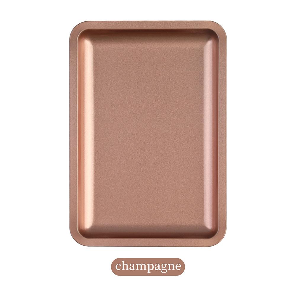 Heart-Shaped Stainless Steel Jewelry and Cosmetics Tray
