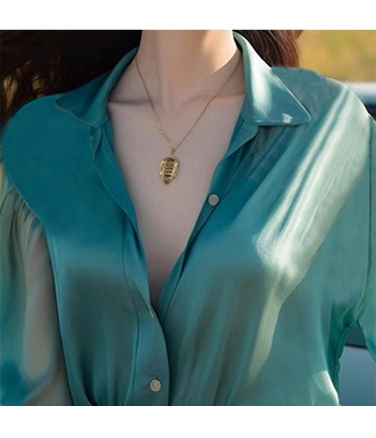French Style Light Mature Style Exquisite Shirt for Women