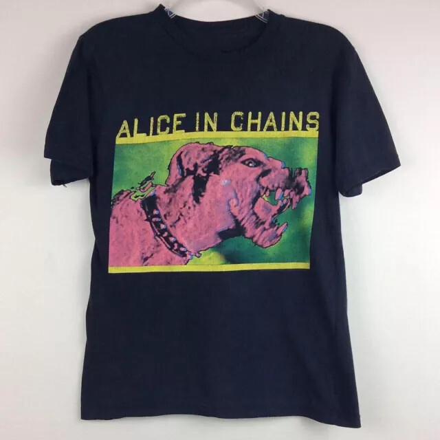 Alice In Chains Band Music Tour Short Sleeve Black All Size S5XL Shirt XXXXL
