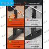 Foldable Weightlifting Bench and Barbell Set