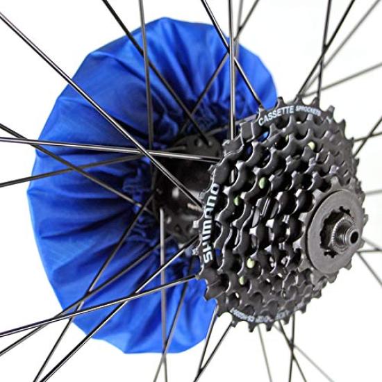 R250 Sprocket Rotor Set of 2 & Covers, 42t, Blue,