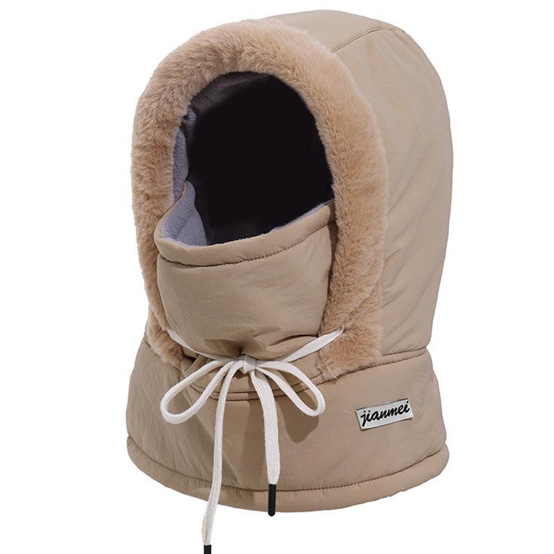 

Зимняя вельветовая шапка-ушанка для велоспорта и поездок на работу Ветрозащитная Утепленная Теплая и Защищающая от холода Защита ушей Шарф для шеи Маска Цельная велосипедная шапка One Size