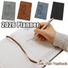 English Version 365 Days Efficiency Notebook Yearly Schedule Office Work Planner School Supplies
