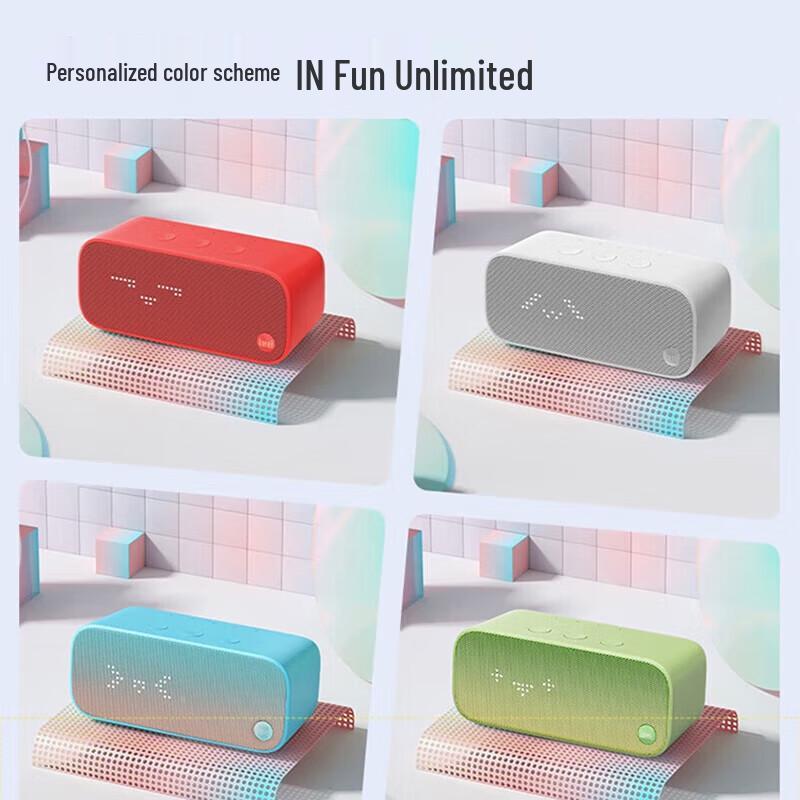 Tmall Genie IN Tang 3 Smart Speaker with AI & Alarm Clock