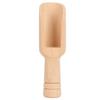 10pcs Wood Bath Salt Scoop Polished Surfaces Eco Friendly Salt Scoop Bath Scoop for Shower Room