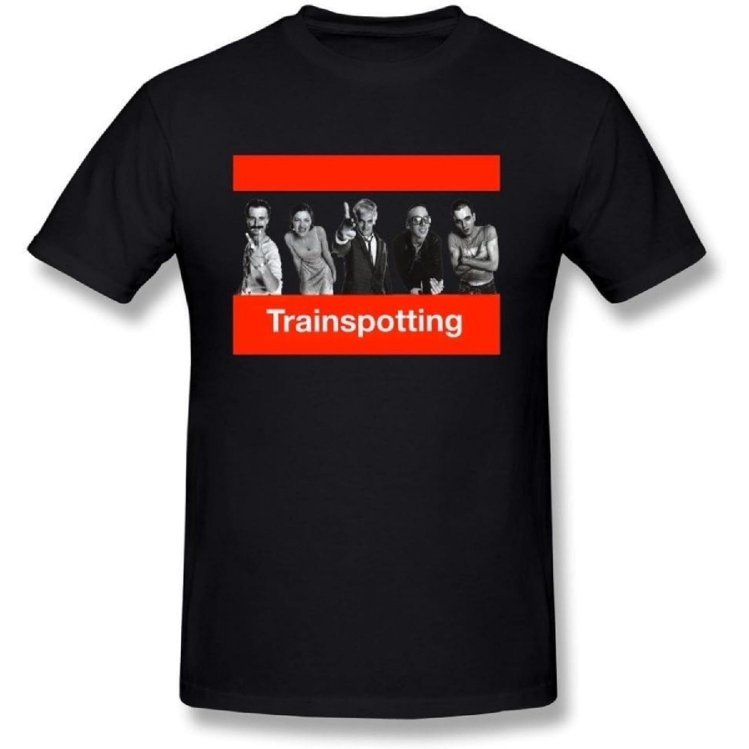 FENGTING Men s Trainspotting 2 T-shirt XL Black Tee S
