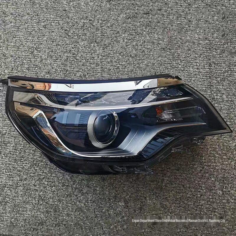 Compatible Headlight Assembly for 2018-2019 Kia Sportage with Daytime Running Lights and High Trim Cover
