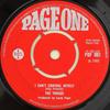 7inch Record TROGGS - I Can't Control Myself POF001 Page One 1966 UK Rock Used