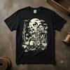 Halloween Nights Graphic T-Shirt Spooky Season Vintage Vibe Autumn Horror Tee