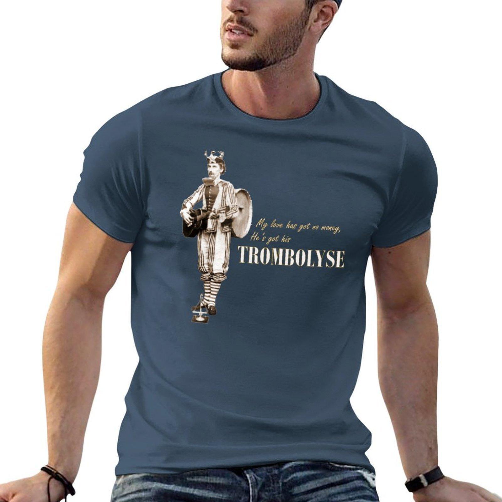 У моей любви нет денег, У него есть его футболка Trombolyse футболка с принтом хлопковая футболка 100% Футболка S