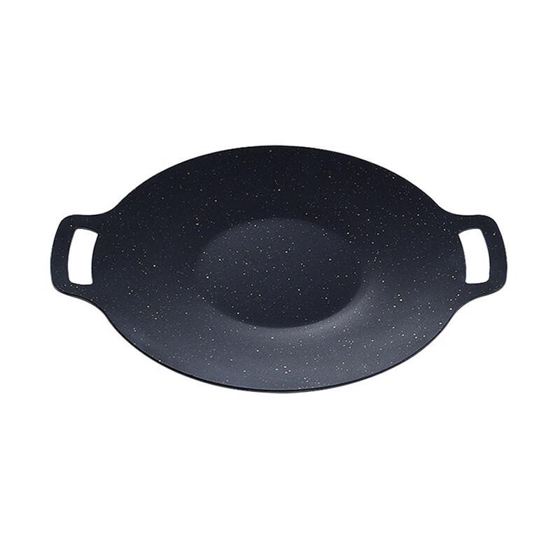 Outdoor Cast Iron BBQ Griddle Pan
