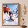 DIY Diamond Painting 5d Full Diamond Cross Stitch WreckIt Ralph Vanellope Living Room Bedroom Decorative Painting