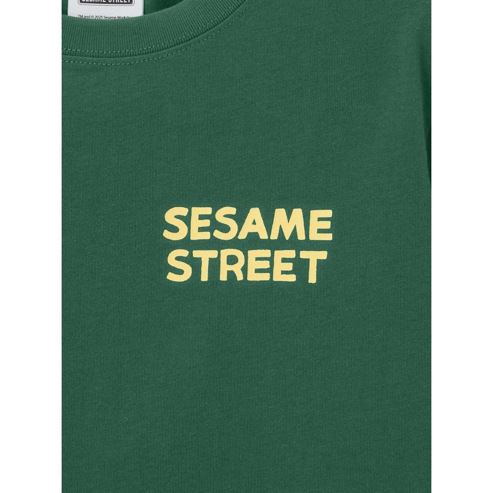 Gu By Uniqlo Kids  Unisex  Graphic T Sesame sTreeT