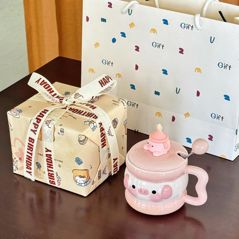 Abschlussgeschenk für Mädchen, Freundinnen, super süße Welpen, Keramiktassen, Kaffeetassen, Lehrer, Klassenkameraden, Souvenirs