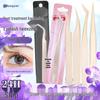 Durable Anti-static Eyelash Tweezers with Precision Tips Ideal for Lash Artists; Resist Deformation and Ensure No Missed Hairs.