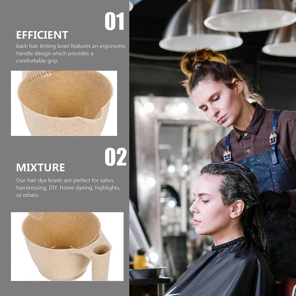 Hair Dye Mixing Bowl for Storage 8Pcs Portable Tint Bowls for Salon