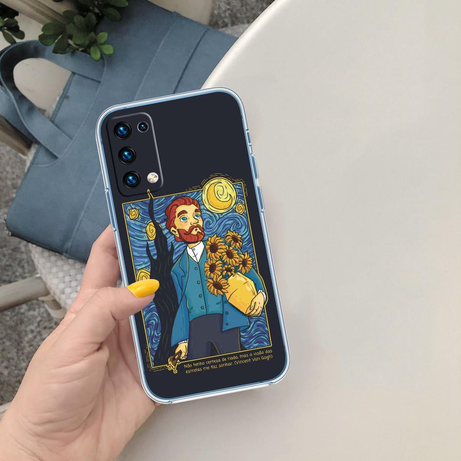 Starry Night Van Gogh Painting Case for Motorola G10 G20 G30 G31 G32 G34 G35 G41 G42 G50 G51 G52 G55 G60 G60S G62 G71 G72 G75