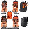Camera Backpack Outdoor Large Capacity Professional Photography Bag Drone Backpack Canvas SLR Camera Bag Outdoor Upper And Lower Compartment