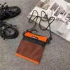 Nylon Square Bag Unisex Outdoor Sports Casual Crossbody Women'S Bag Street Trend Polyester Material Zipper Opening