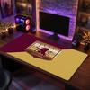 Tappetino per Mouse con Motivo a Tema Calcio Aston Villa, Tappetino da Scrivania XXL per Gaming con Logo Calcistico, Tappetino Antiscivolo per Mouse del Computer