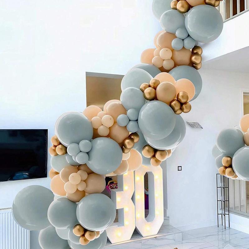 Balloon Set Retro Birthday Balloon Chain Package Wedding Opening Event Scene Arrangement