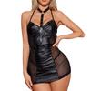 Women's Sleepwear Spaghetti Strap Dress Transparent Sexy Nightgowns Lace Pajamas Sexy Set Lingerie