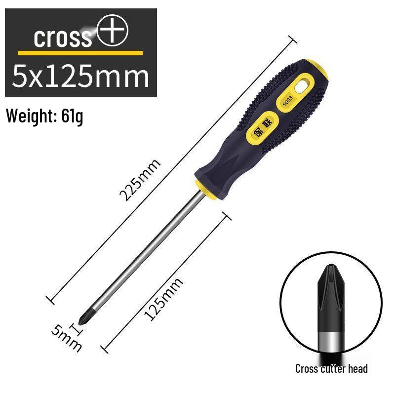 Industrial Grade Magnetic Phillips and Slotted Screwdriver Set - Super Hard, Compact Collection